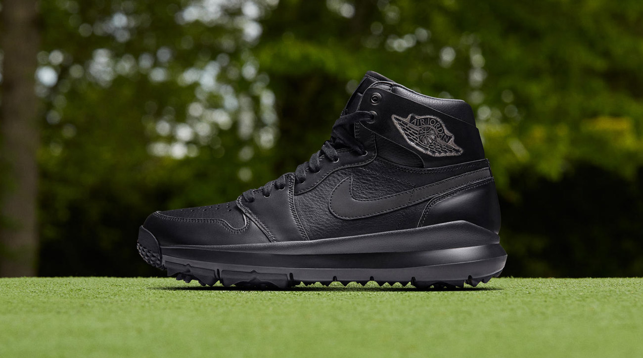 Nike All Black Air Jordan 1 Golf 
