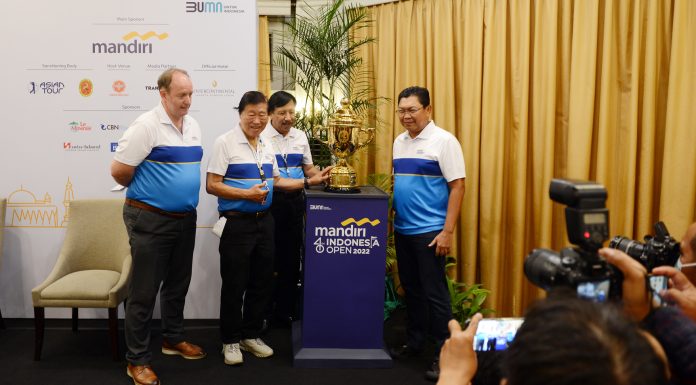 Bertitel Mandiri Indonesia Open 2022, Turnamen internasional bergengsi bakal mempertemukan pegolf-pegolf handal termasuk 20 pegolf profesional asal Indoensia
