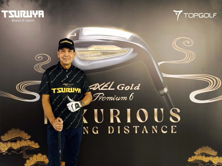 Tsuruya’s New Series Combines Craftsmanship and Technology for Indonesian Senior Golfers