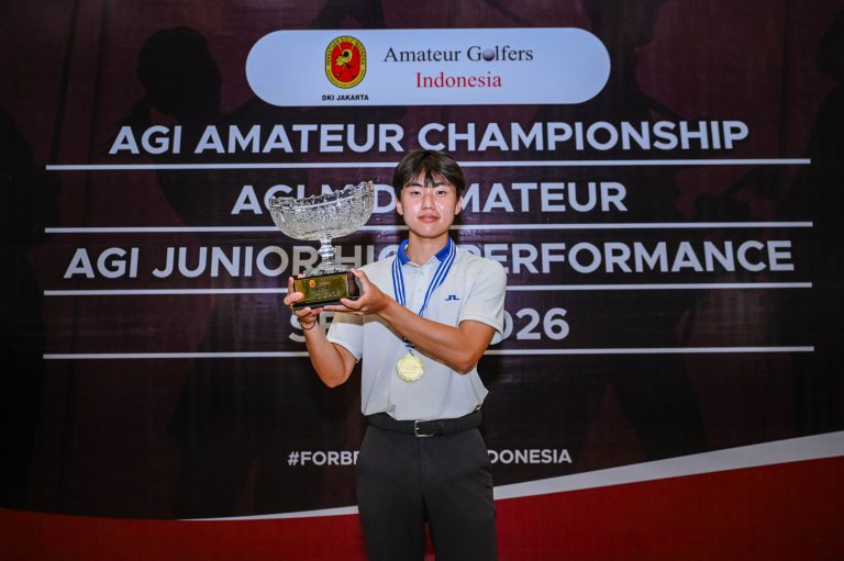 Terkendala Cuaca, Yu Jun Cha Juarai AGI Amateur Championship Series VII
